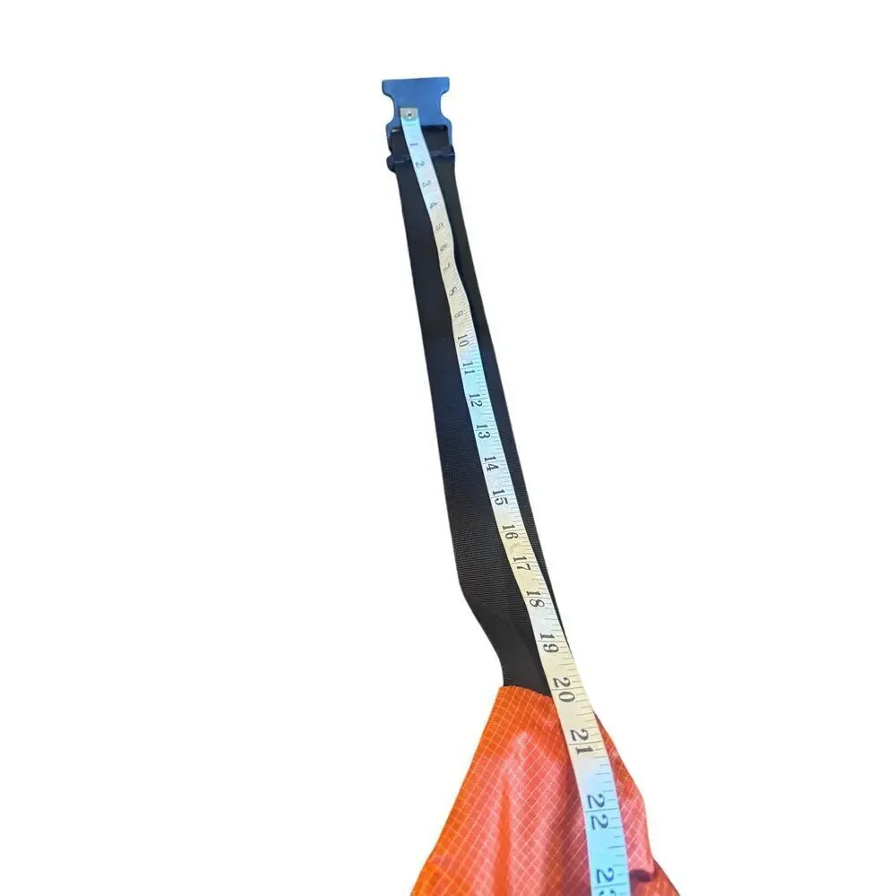Maleroads Orange Crossbody Sling Bag Travel Chest Pack Lightweight